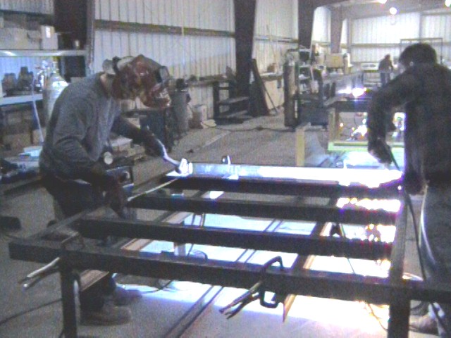 5 x 6 foot tubular steel frame